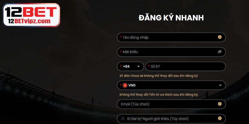 Việc đăng ký tài khoản tại nền tảng diễn ra rất đơn giản và dễ hiểu 