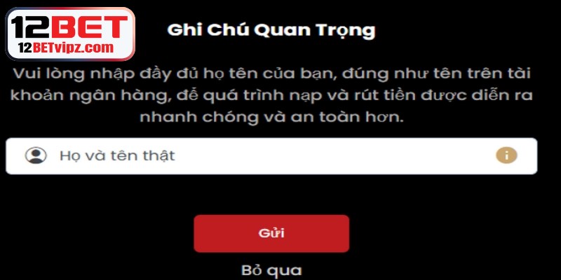 Cách khắc phục lỗi hiển thị số tiền tại 12BET